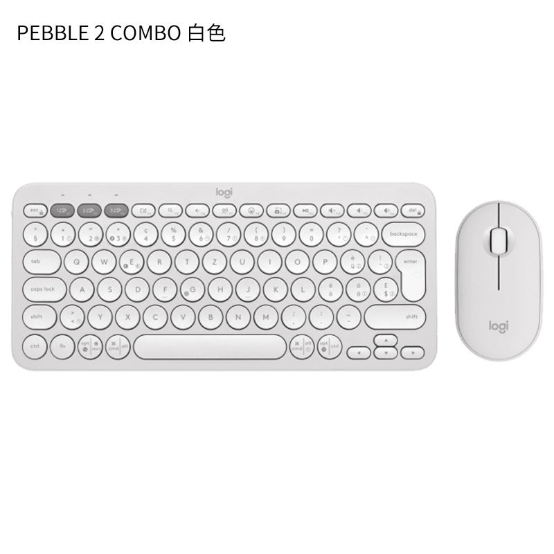 Logitech K380 Mini Bluetooth Wireless Keyboard Tablet Phone Pebble2+K390 Set